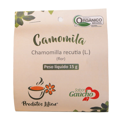 Chá de Camomila Orgânico 15g
