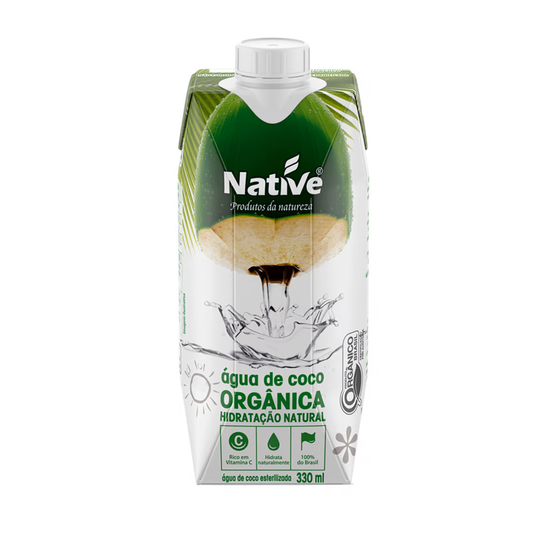 Água de coco orgânico Native 330ml