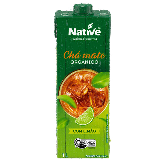 Chá Mate Orgânico com Limão Native 1L