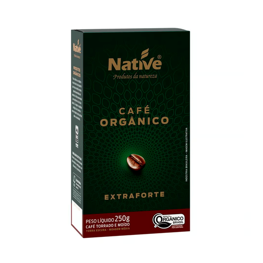 Café orgânico Native Torrado e moido extra forte 250g
