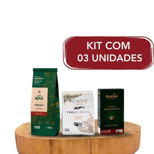 Kit 3 Unidades - Mix de Cafés 250g