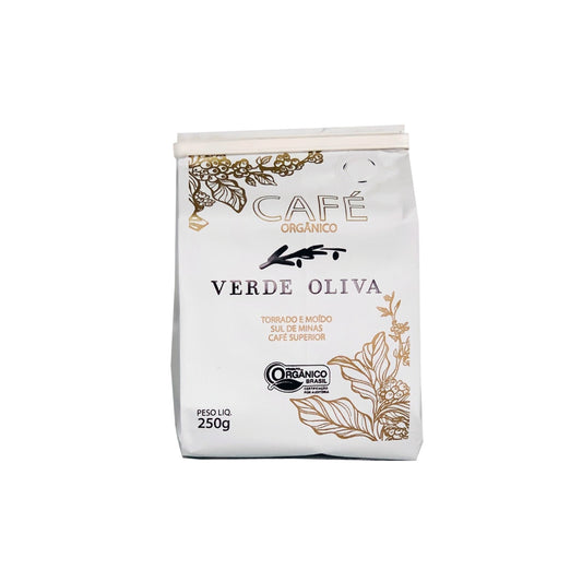 Cafe Moido Orgânico 250g - Verde Oliva