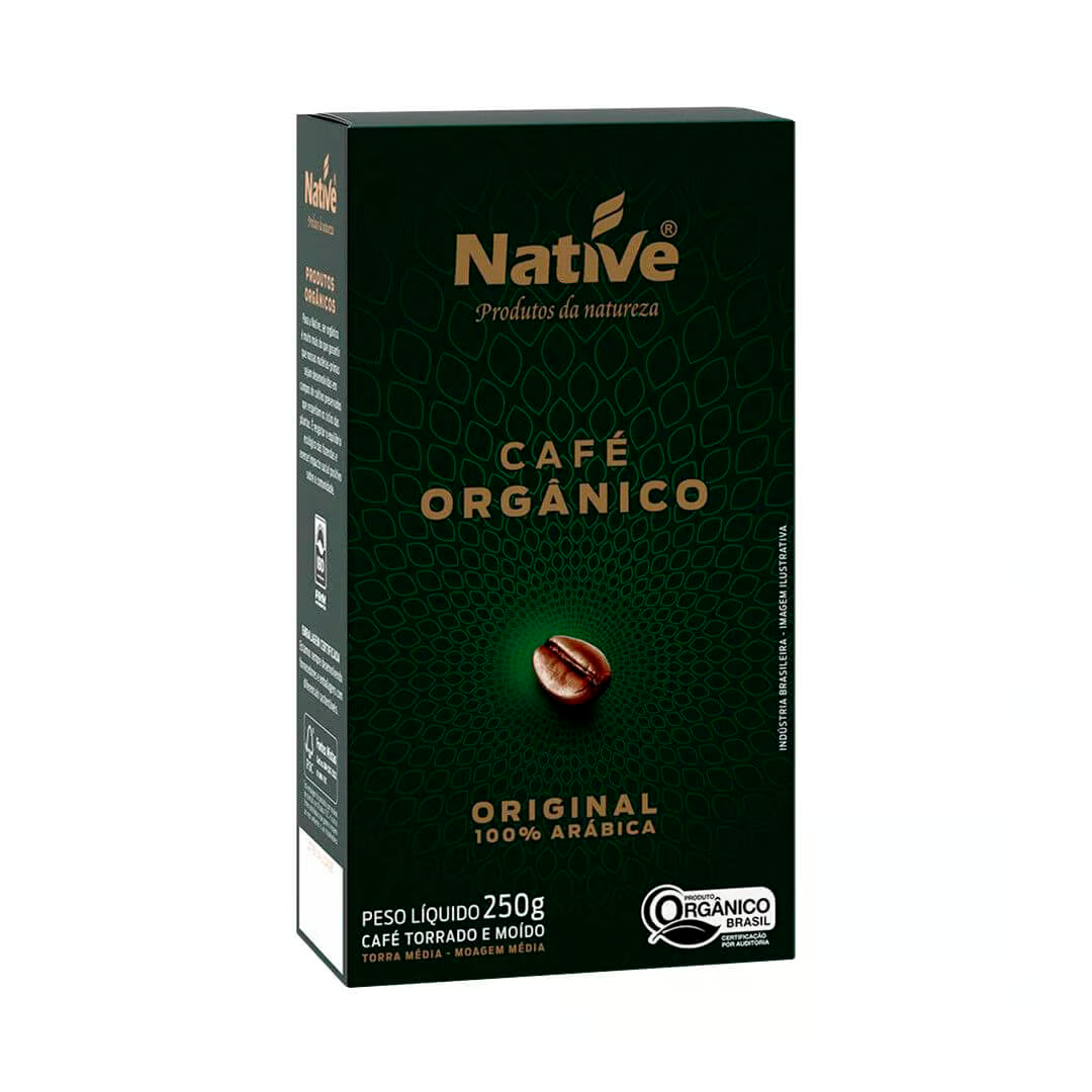 Café orgânico Native Torrado e moido 250g