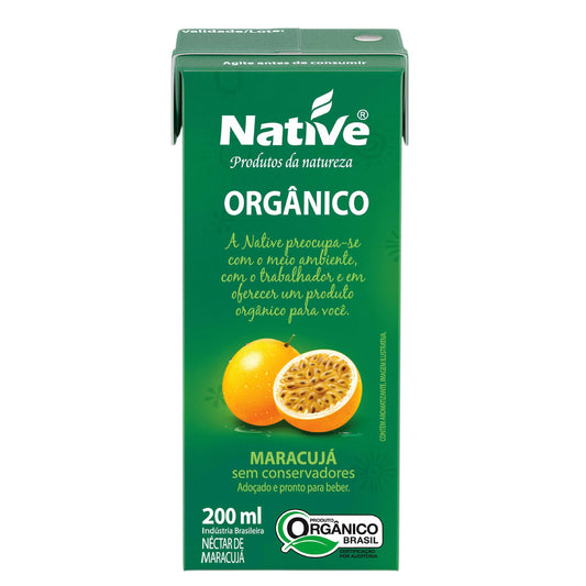 Nectar de Maracujá Orgânico Native 200ml