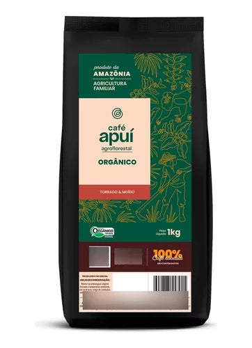 Café Torrado e Moido Original Apui Orgânico 1kg