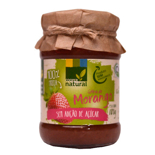 Geleia de Morango Orgânico Zero Açúcar 180g