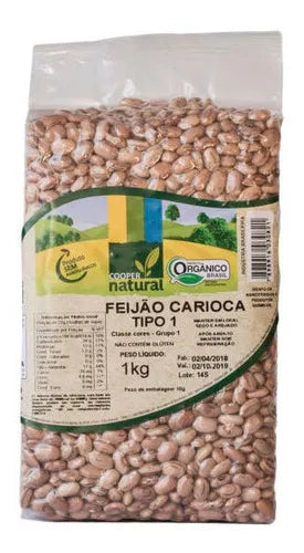 Feijão Carioca Orgânico (sem glúten) 1kg