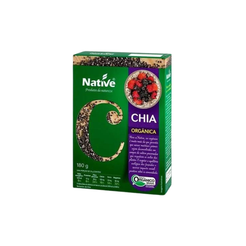 Chia Orgânica Native 180g Mercado da Terra